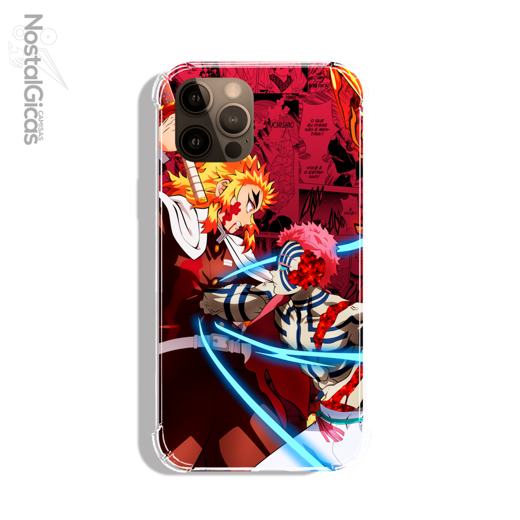 Capa de Celular - Kyojuro Rengoku vs. Akaza