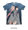 Camisa Exclusiva Zero Two e Hiro Mangá