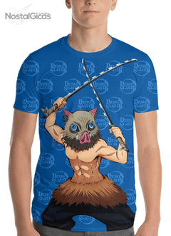 Camisa Inosuke Hashibira Demon Slayer MOD.02