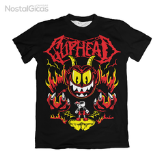 Camisa Cuphead The Devil - Black Edition