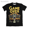 Camisa Cuphead Game Over - Black Edition