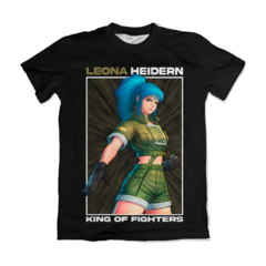 Camisa Black Edition - The King of Fighters - Leona