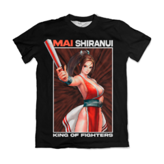 Camisa Black Edition - The King of Fighters - Mai