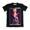 Camisa Black Edition - The King of Fighters - Blue Mary