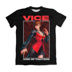 Camisa Black Edition - The King of Fighters - Vice