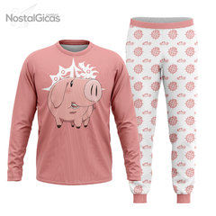 Pijama Hawk - Nanatsu no Taizai - Salmon Pink