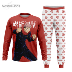 Pijama Itadori Yuji - Jujutsu Kaisen - Red