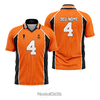 Camisa Uniforme Karasuno - Haikyuu (Número Personalizável)