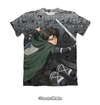 Camisa Exclusiva Levi Ackerman Mangá