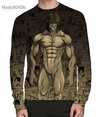 Camisa Manga Longa Titã de Ataque Mangá - Eren Jaeger V.2