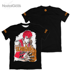 Camisa Slam Dunk - Hanamichi Sakuragi - Black