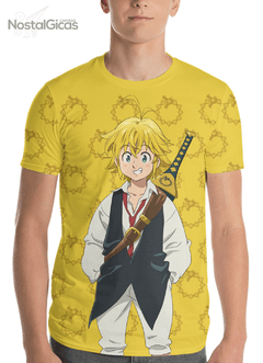 Camisa Meliodas Pecado do Dragão MOD.02