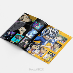 Álbum Nostálgicas Hype Animes + 10 figurinhas - comprar online