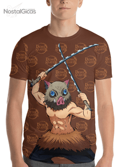 Camisa Inosuke Hashibira Demon Slayer