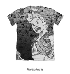 Camisa Exclusiva Lemillion Roar - Grey Mangá