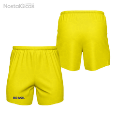 Short Uniforme Brasil 2022 - Yellow