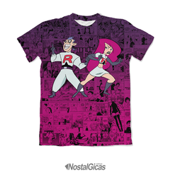 Camisa Exclusiva Equipe Rocket Crossover Mangá