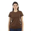 Remera Mujer Manga Corta Chocolate - Modelo 2