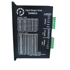 DRIVER DIGITAL PARA MOTOR DE PASSO 7.2A, ALIMENTAÇÃO AC - DM860A