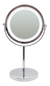 Espejo Para Maquillaje Con Luz Led Metal 17cm Zoom X5 E163 - tienda online