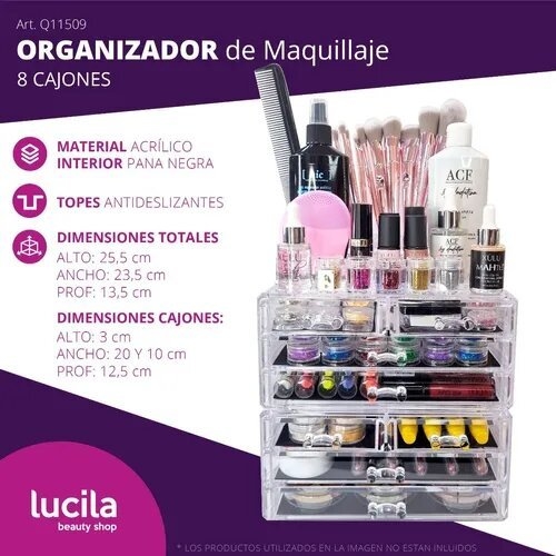 Compre Organizador Cosmético Del Maquillaje Del Organizador Del