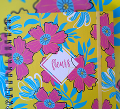 Cuaderno Fleurs Amarillo A4 - comprar online