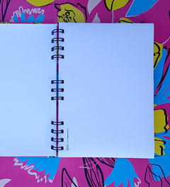 Cuaderno Fleurs Magenta A5 - tienda online