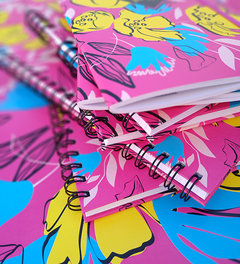 Cuaderno Fleurs Magenta A4 - comprar online