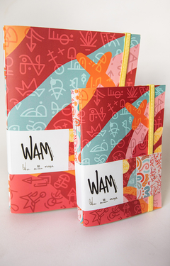 WAM Kit A5 - Libretas x3 - Tienda Efecto Berenjena