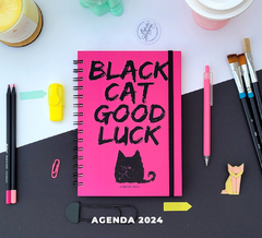 Agenda 2024 - BLACK CAT - COSIDA CON LOMO - Tienda Efecto Berenjena