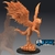 Imagem do Lobo Alado - Sem Pintura, Miniatura 3D Grande Para Rpg de Mesa