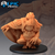 Ogro Bruxo - Sem Pintura, Miniatura 3D Grande Para Rpg de Mesa