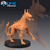 Cão Teleportador- Sem Pintura, Miniatura 3D Médio Para Rpg de Mesa