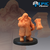 Anão Nórdico - Sem Pintura, Miniatura 3D Médio Para RPG de Mesa