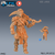 Guerreiro Dao - Sem Pintura, Miniatura 3D Grande Para Rpg de Mesa - comprar online