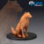 Lobo Invernal - Sem Pintura, Miniatura 3D Grande Para Rpg de Mesa na internet