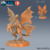 Dragão Fada Ancião - Sem Pintura, Miniatura 3D Grande Para Rpg de Mesa