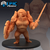 Cavaleiro Orangotango - Sem Pintura, Miniatura 3D Grande Para Rpg de Mesa