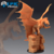 Dragão de Latão Jovem - Sem Pintura, Miniatura 3D Grande Para Rpg de Mesa na internet