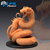 Cobra da Areia GIgante - Sem Pintura, Miniatura 3D Grande Para Rpg de Mesa
