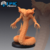 Homem Serpente - Sem Pintura, Miniatura 3D Média Para Rpg de Mesa