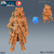 Homem Rato Alquimista - Sem Pintura, Miniatura 3D Média Para Rpg de Mesa