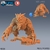 Zumbi Urso Coruja - Sem Pintura, Miniatura 3D Grande Para Rpg de Mesa - comprar online