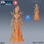 Lich Ardente - Sem Pintura, Miniatura 3D Média Para Rpg de Mesa