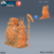 Mulher Caracol - Sem Pintura, Miniatura 3D Grande Para Rpg de Mesa