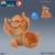 Urso Coruja Bebê - Sem Pintura, Miniatura 3D Média Para Rpg de Mesa na internet