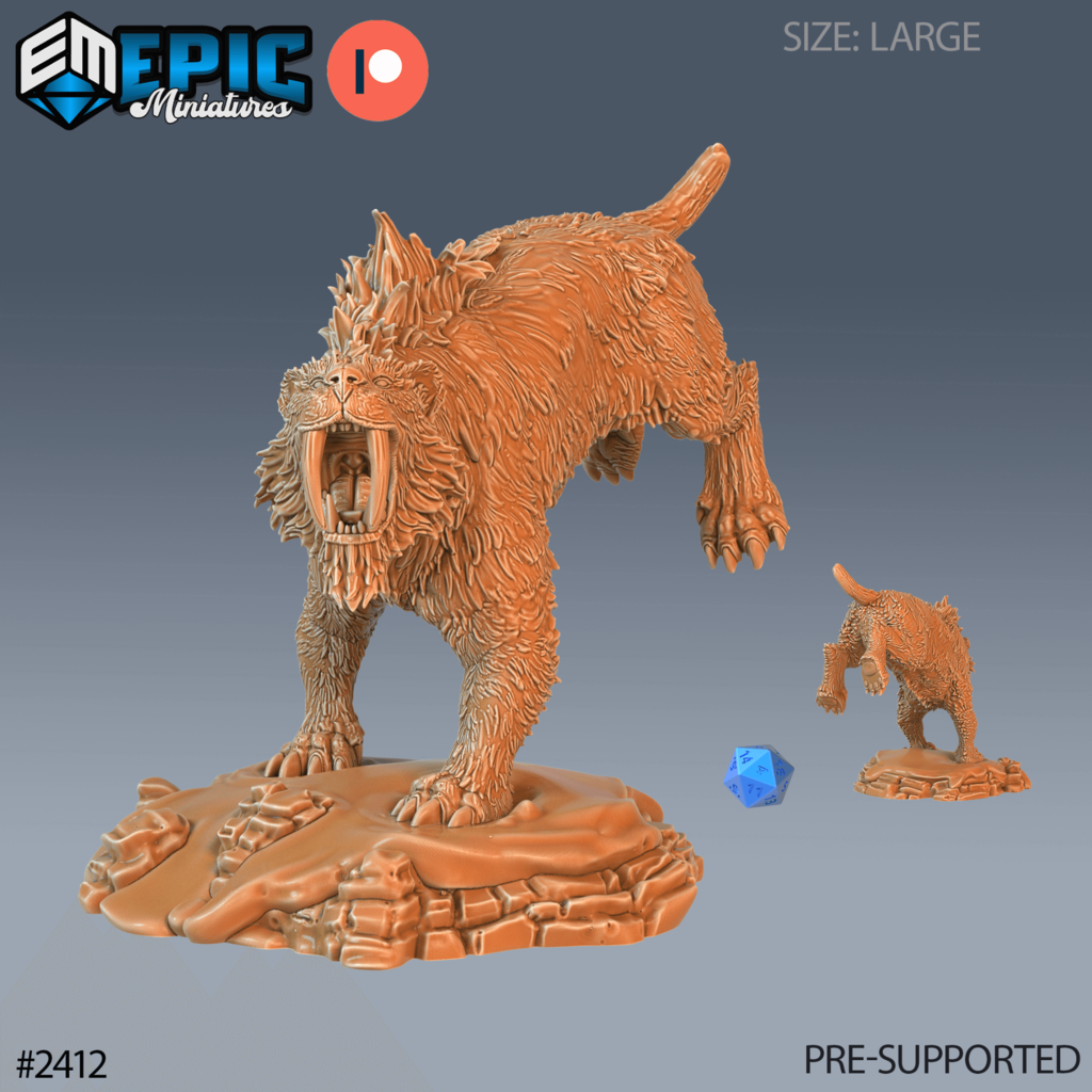 Filhote de tigre Modelo 3d