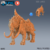 Tigre Dentes de Sabre - Sem Pintura, Miniatura 3D Grande Para Rpg de Mesa - comprar online