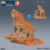 Tigre Dentes de Sabre - Sem Pintura, Miniatura 3D Grande Para Rpg de Mesa - loja online