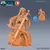 Esqueleto Violoncelista - Sem Pintura, Miniatura 3D Médio Para Rpg de Mesa